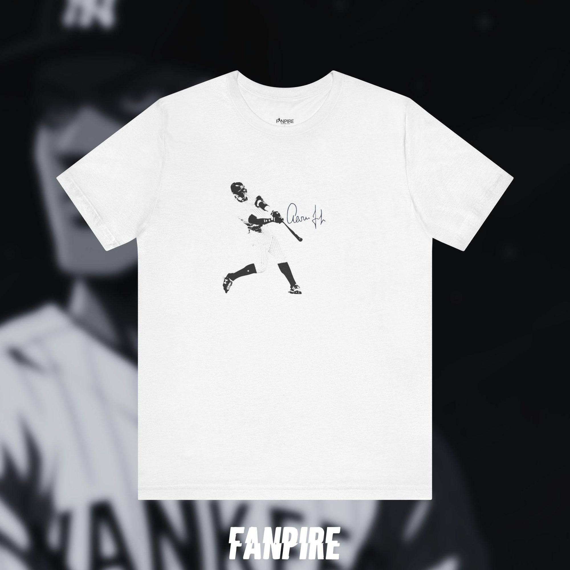 Aaron Judge Silhouette Baseball Tee (Double Sided)
